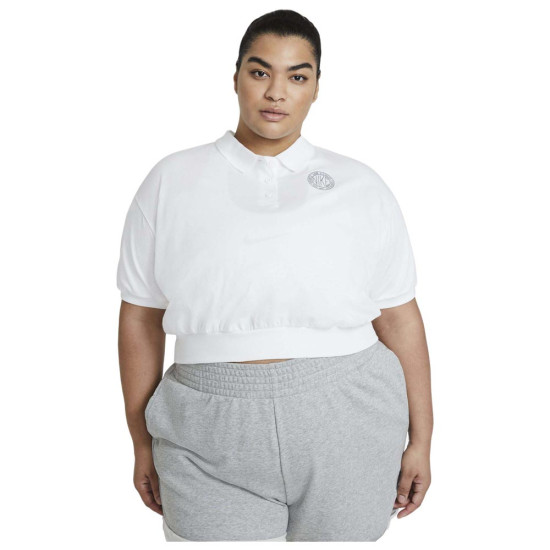 Nike Γυναικεία κοντομάνικη μπλούζα Crop